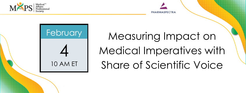 Measuring Impact on Medical Imperatives with Share of Scientific Voice