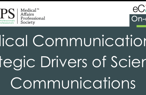 Medical & Scientific Communications Webinar MAPS Medical Affairs