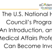 USNHC Medical Affairs Webinar