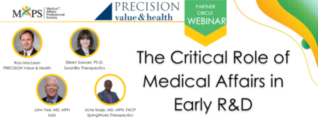 The Critical Role of Medical Affairs in Early R&D