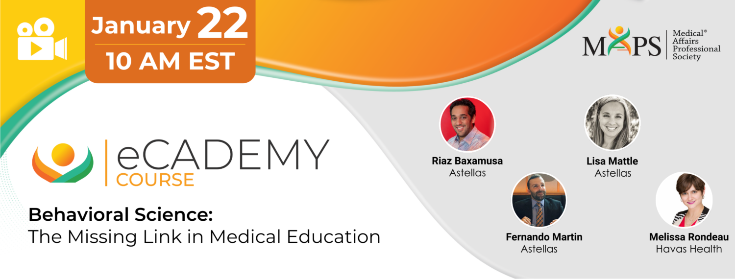 Events from January 22 – March 12, 2028 – Medical Affairs Professional